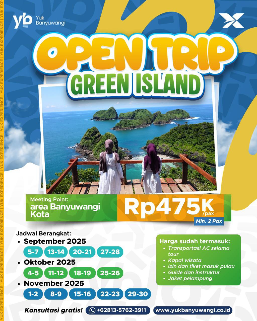 Open Trip Green Island